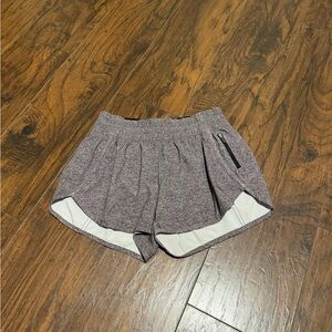 Lululemon women’s track shorts v 4” size 8